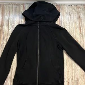 Lululemon zip up hoodie (black)